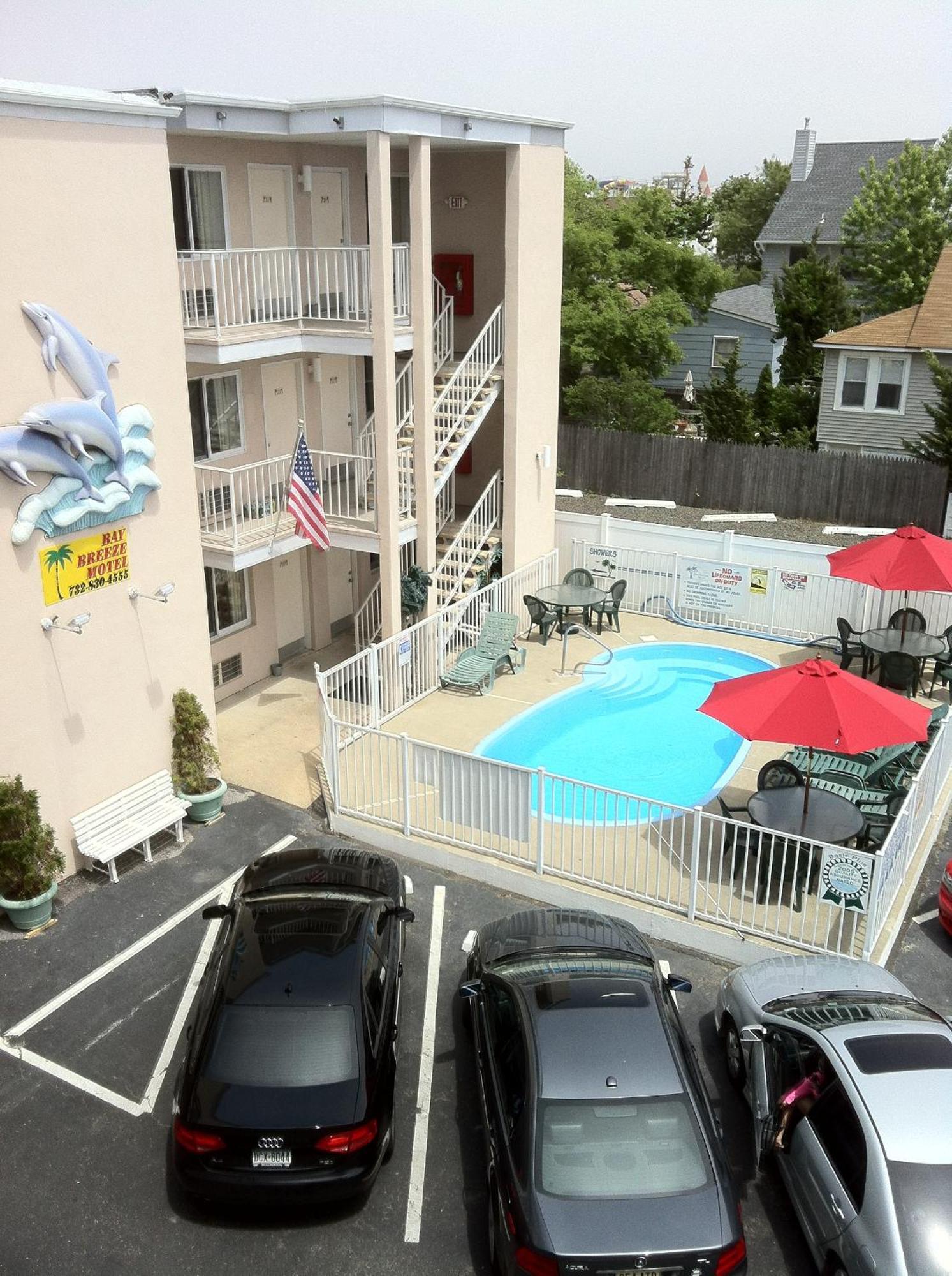 Bay Breeze Motel Seaside Heights Exterior foto