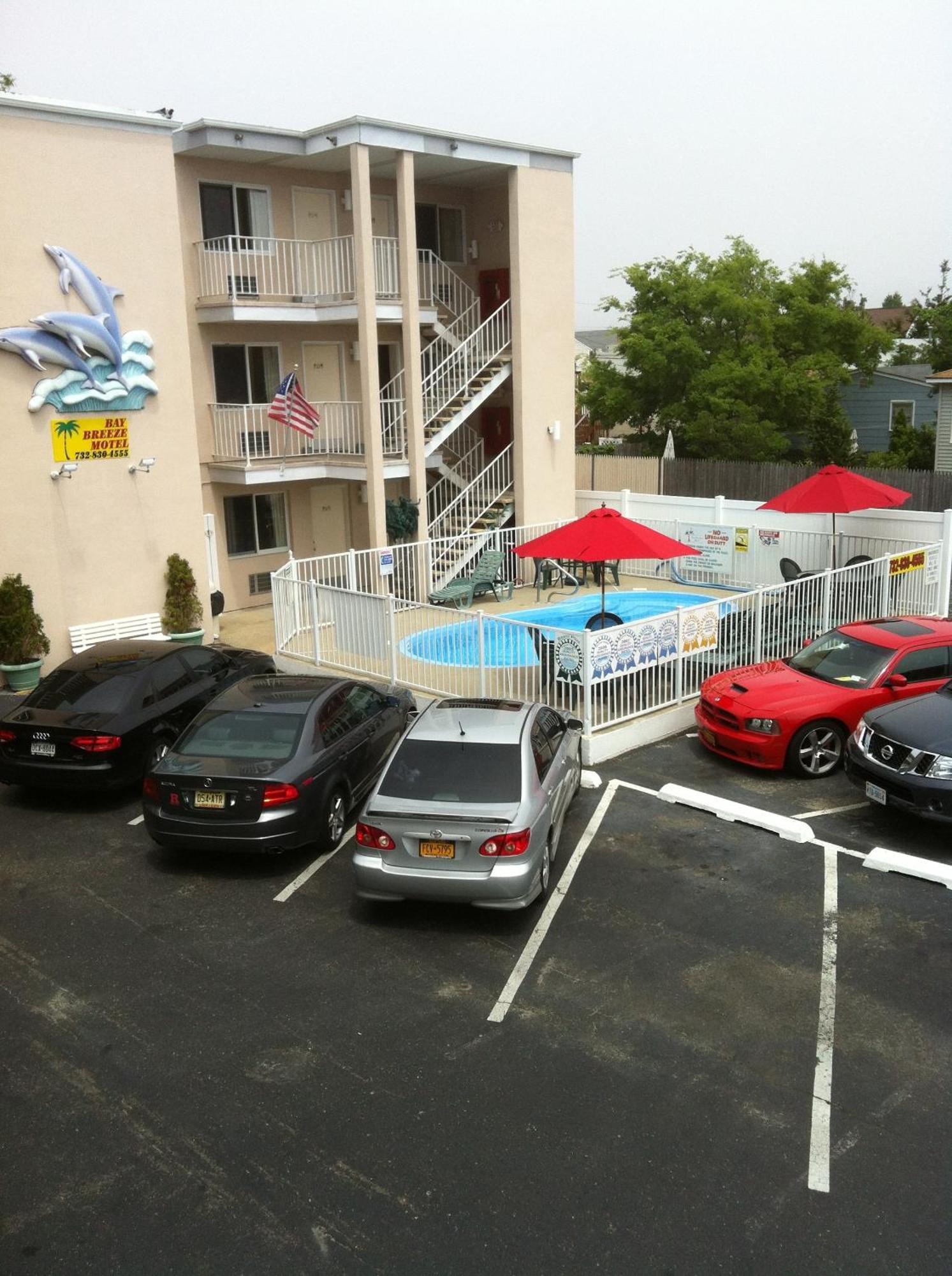 Bay Breeze Motel Seaside Heights Exterior foto