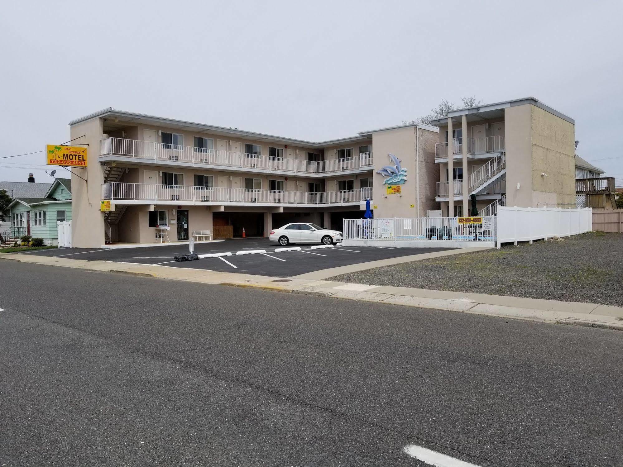 Bay Breeze Motel Seaside Heights Exterior foto