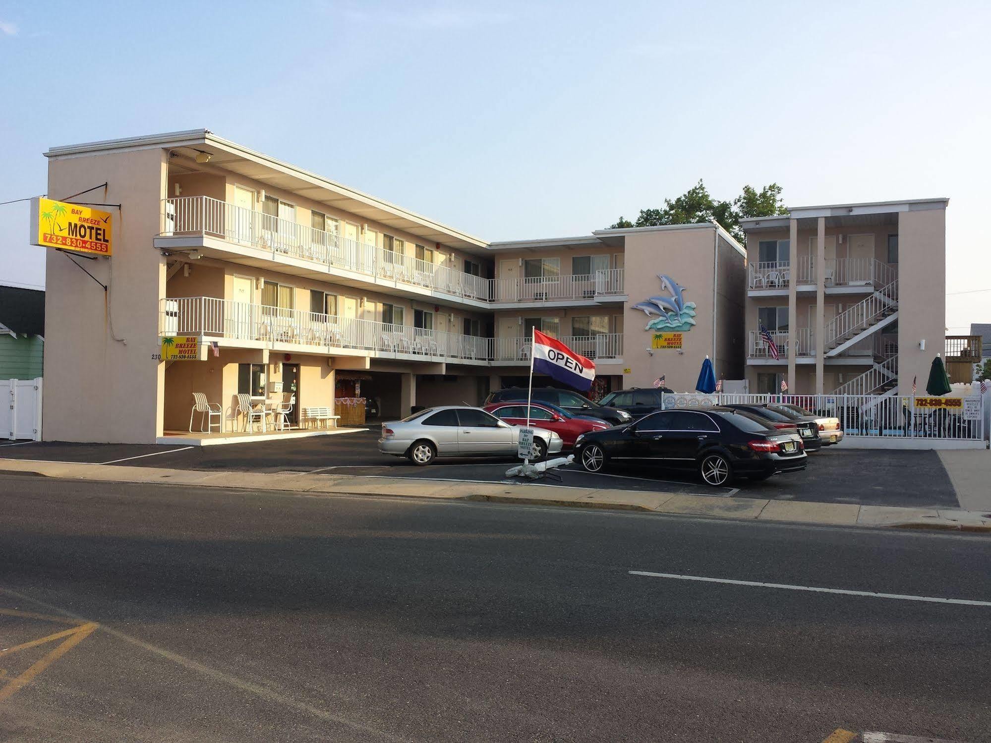 Bay Breeze Motel Seaside Heights Exterior foto